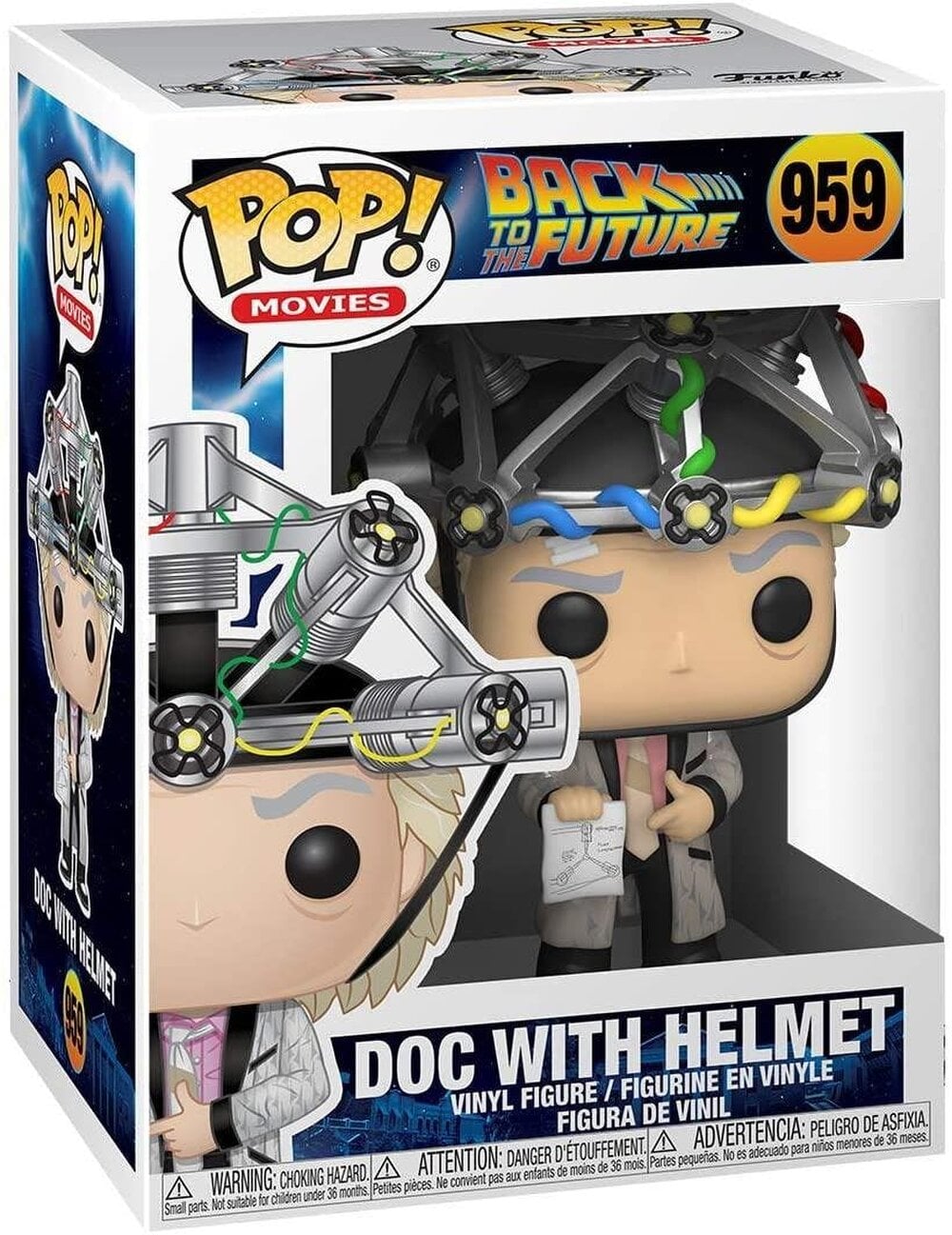 Funko Back To The Future - Doc With Helmet POP! Vinyl Figure (959)