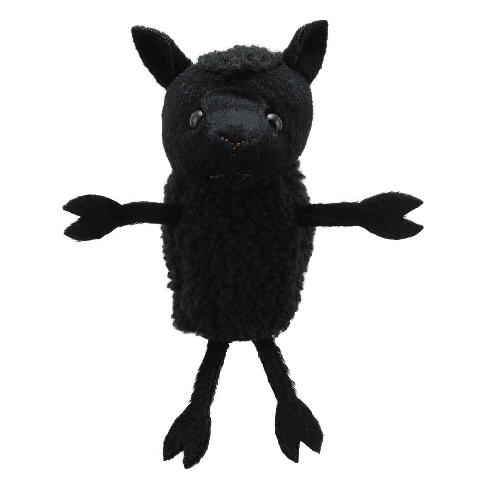 The Puppet Company Sheep - Black - Finger Puppets