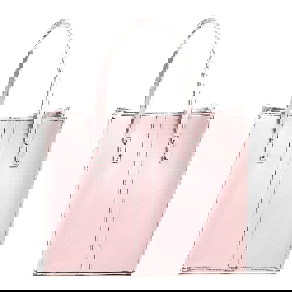 Rose Quartz Leather Shopper - Shopper - Zatchels