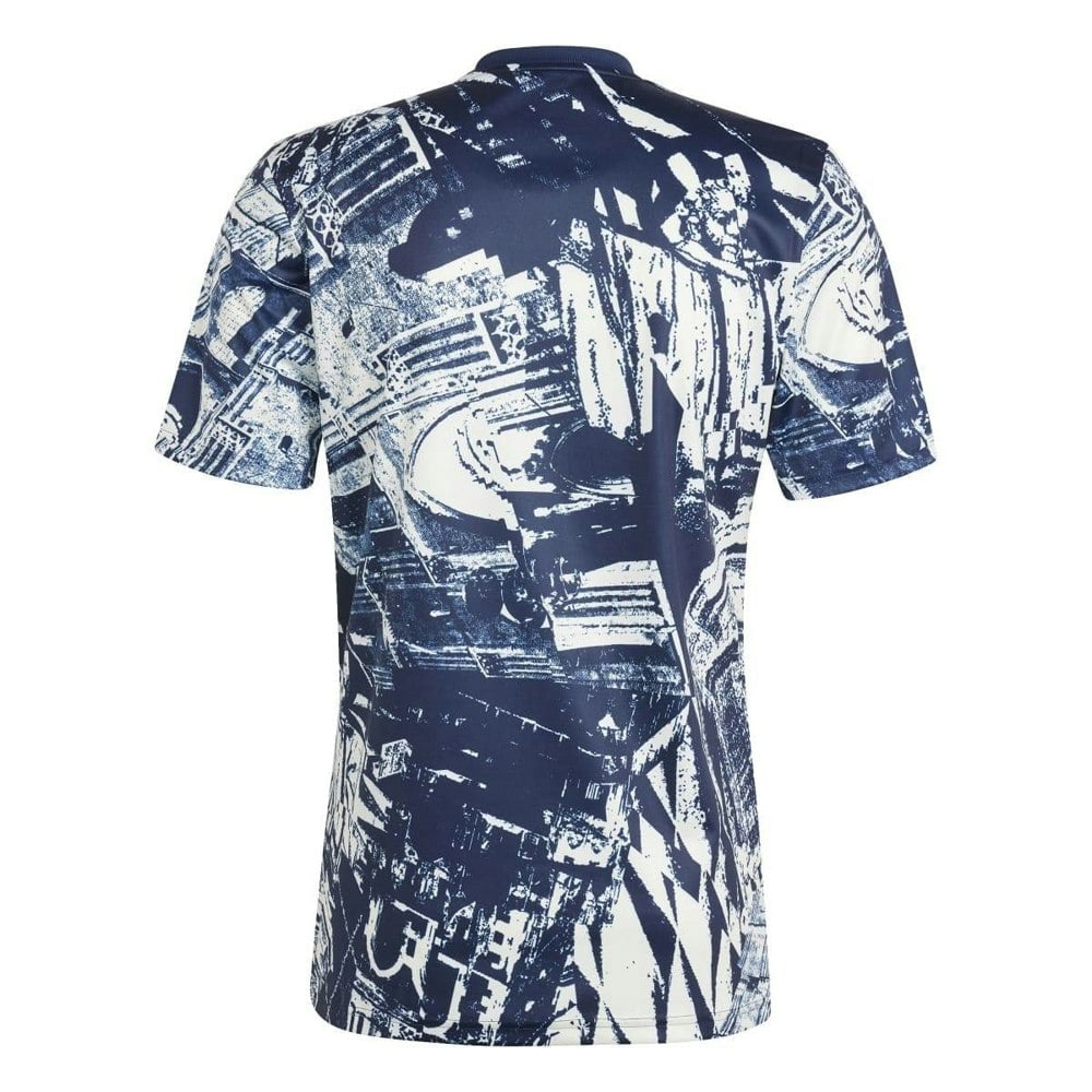 Adidas Mens Pre-Match FC Bayern Munich Jersey - Off White