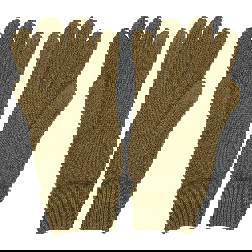 Regatta Mens Balton III Knitted Gloves - Umber