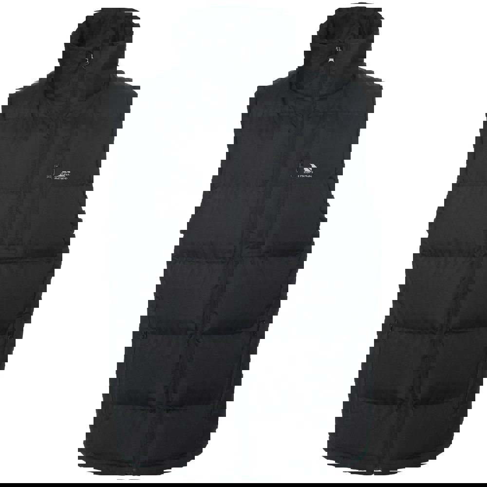 Trespass Mens Clasp Padded Gilet/Bodywarmer - Black