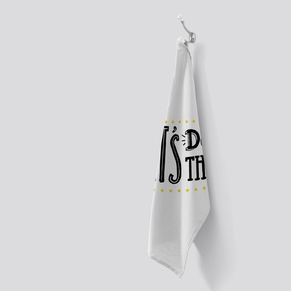 Warren Reed Let'S Do This Tea Towel