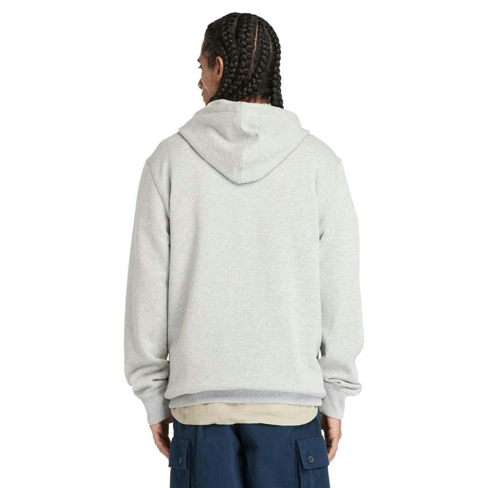 Timberland Mens Kennebec River Tree Logo Hoodie - Grey