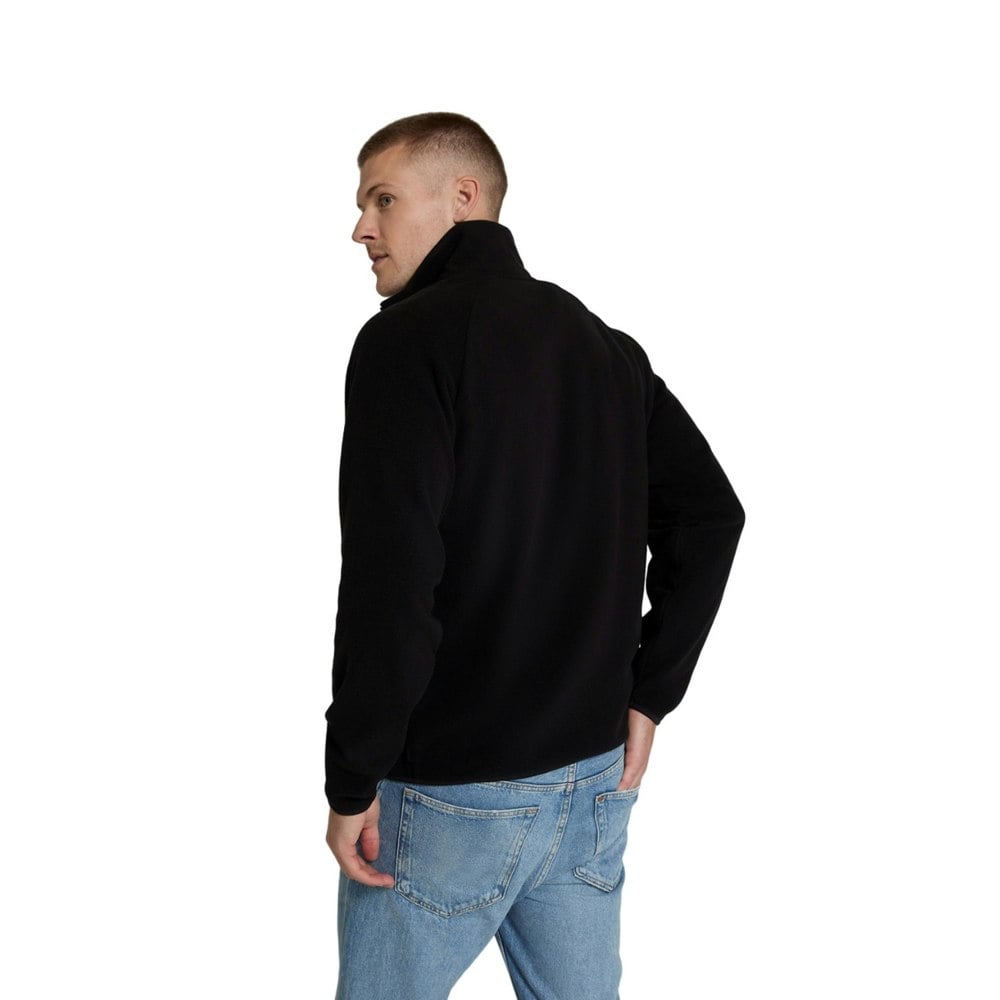 Mountain Warehouse Mens Stockholm Full Zip Fleece Jacket - Jet Black