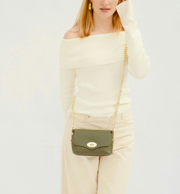 Apatchy London Olive Maddie Bag