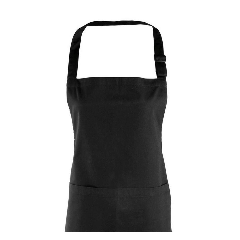 Premier Fairtrade Bibbed Apron - Black