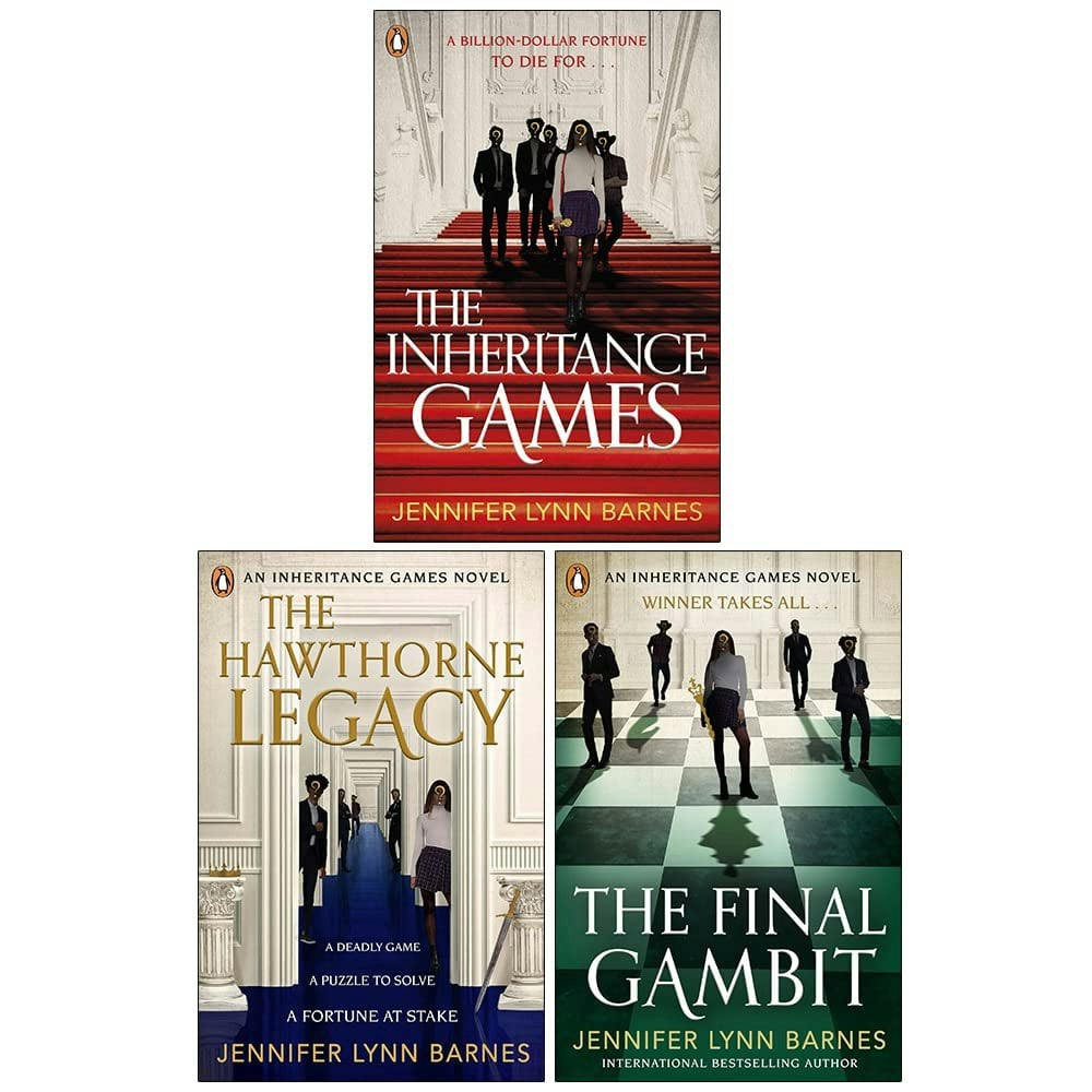 The Inheritance Games Series 3 Book Set By Jennifer Lynn Barnes