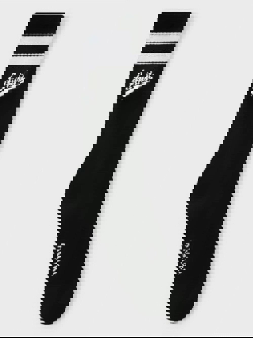 Amiri Varsity Script Sock Black/White - Supplied FashionAmiri