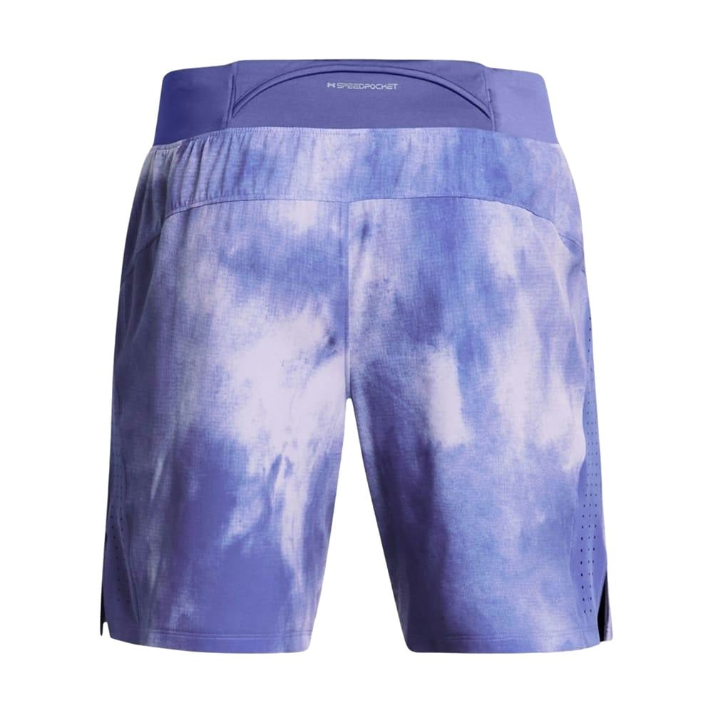 Under Armour Mens Launch Pro Printed Shorts - Purple