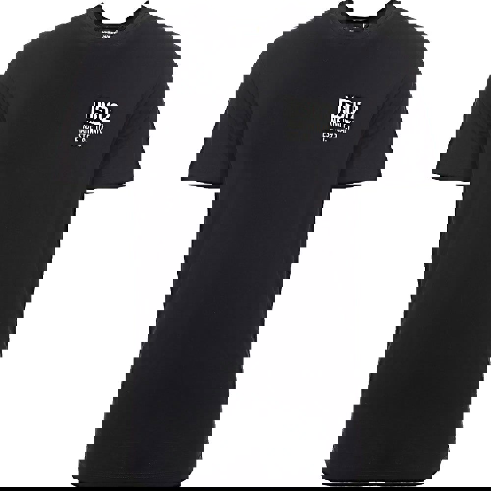 Dsquared2 Mens Short Sleeve T-Shirts In Black