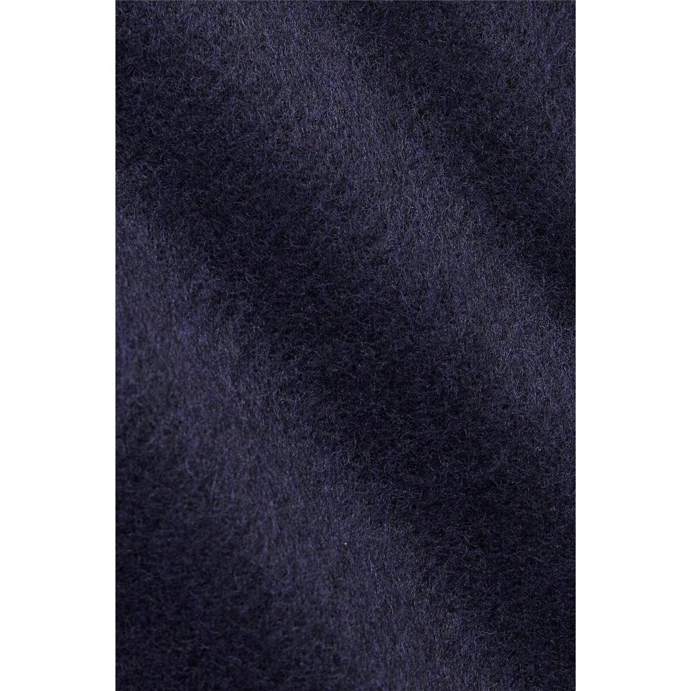 Alexandre Silver Alexandre Navy Merino Wool Scarf