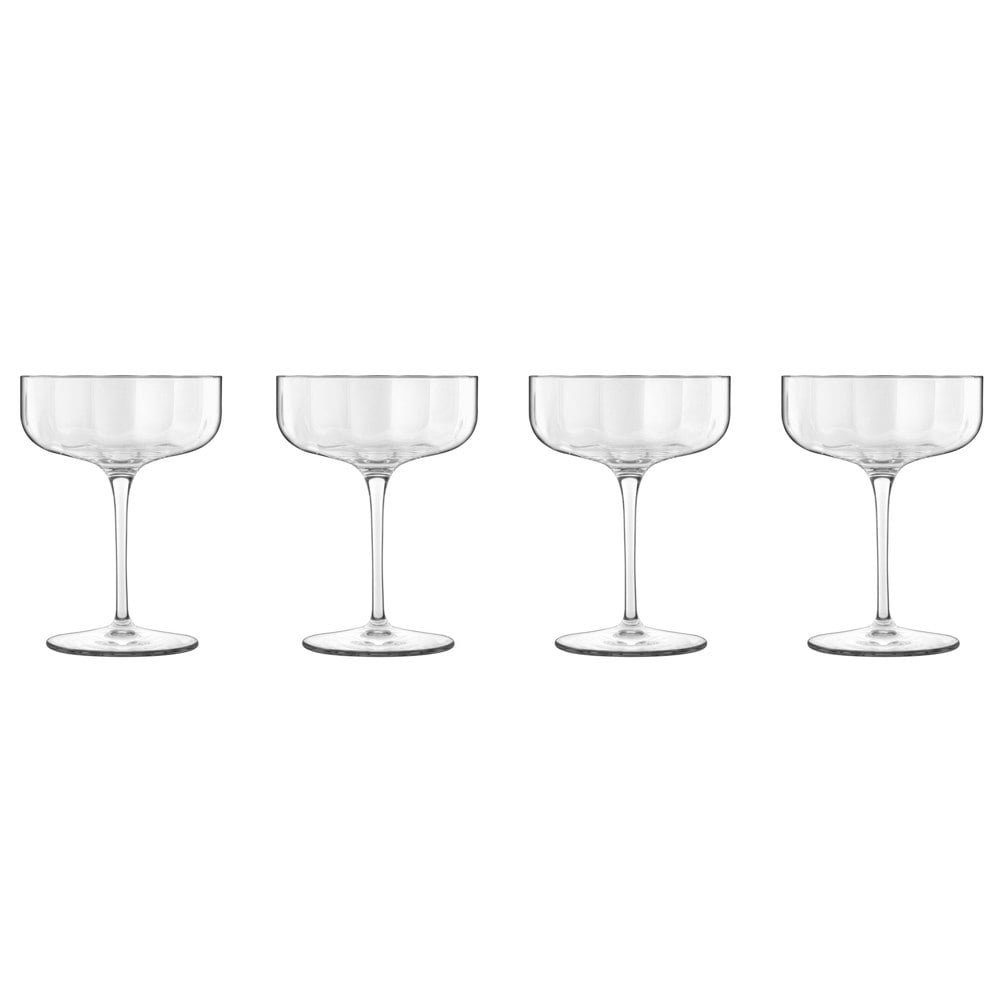 Luigi Bormioli Jazz Coupe Cocktail Glasses, 300ml x 4