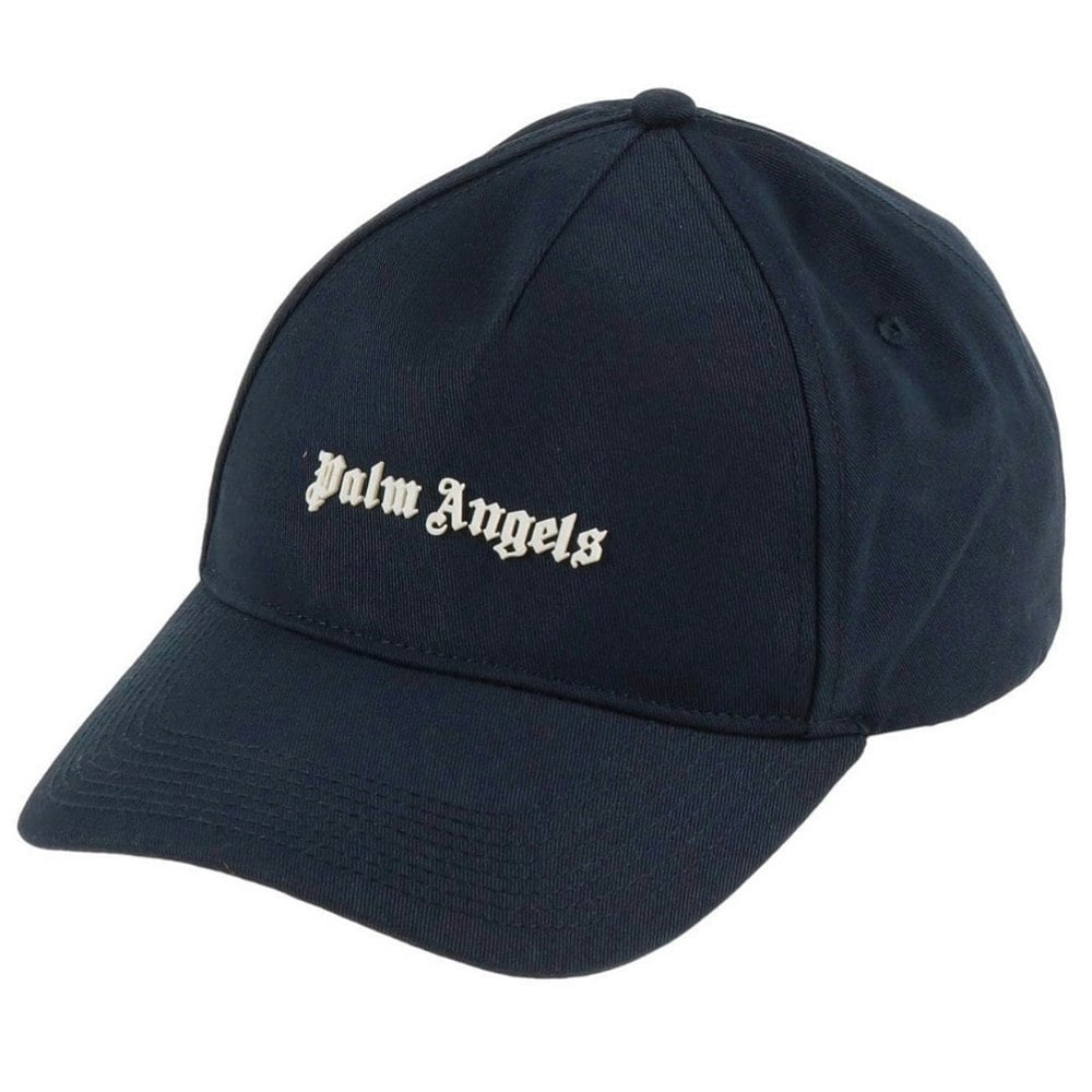 Palm Angels Logo Cap - Navy Blue