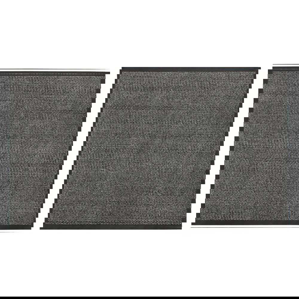 JVL Commodore Barrier Doormat, 120x240cm, Grey