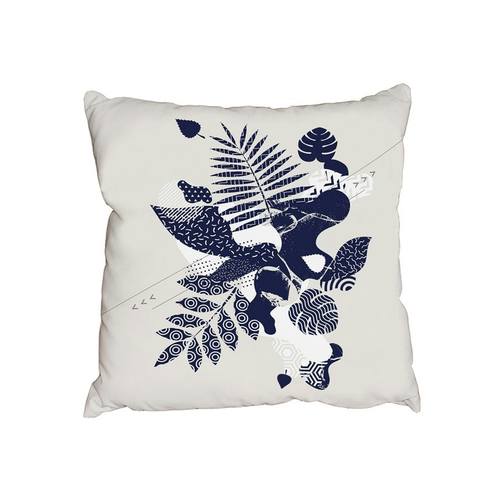Benjamin Tate Design Floral geometric elements (Outdoor Cushion)