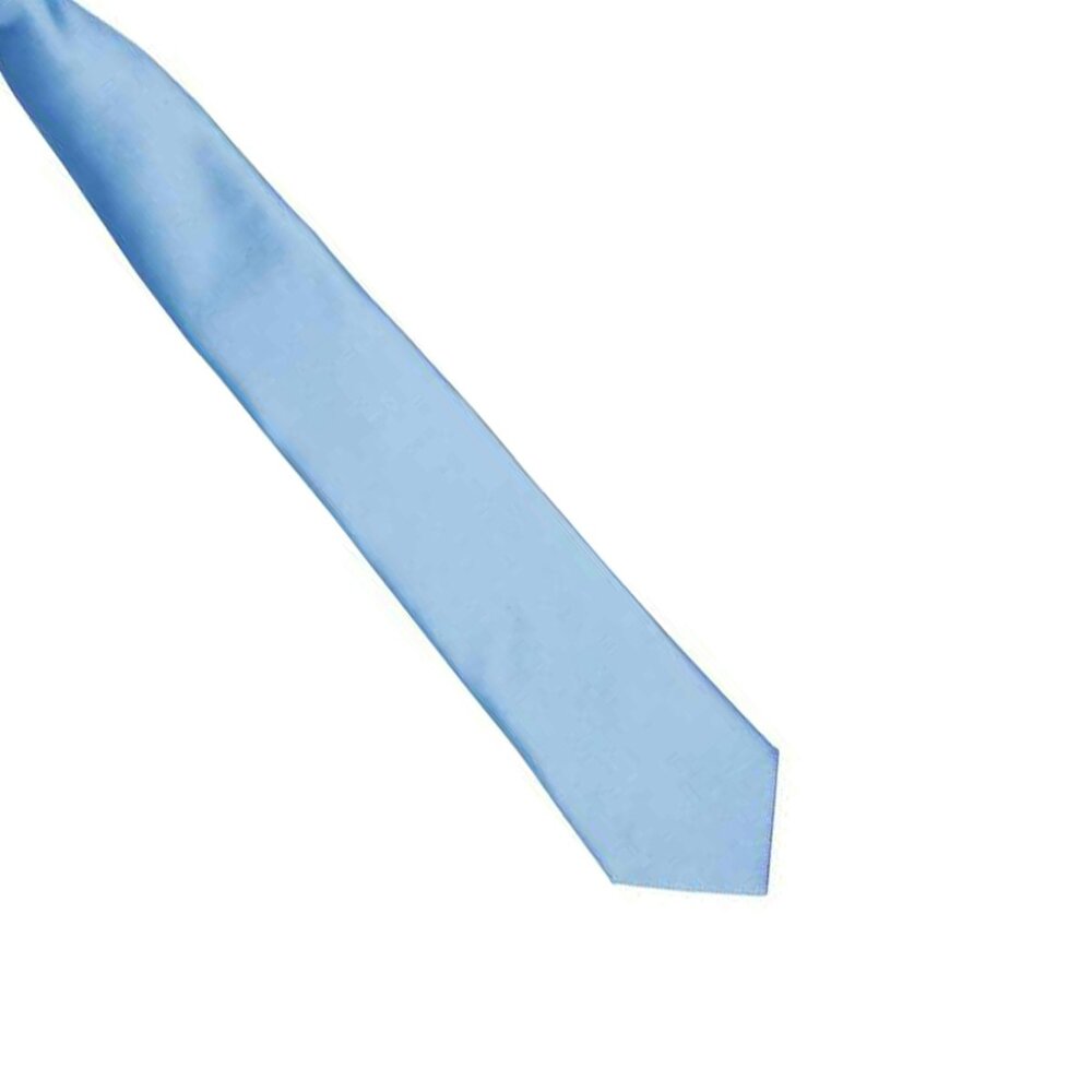 Premier Unisex Adult Satin Tie - Mid Blue
