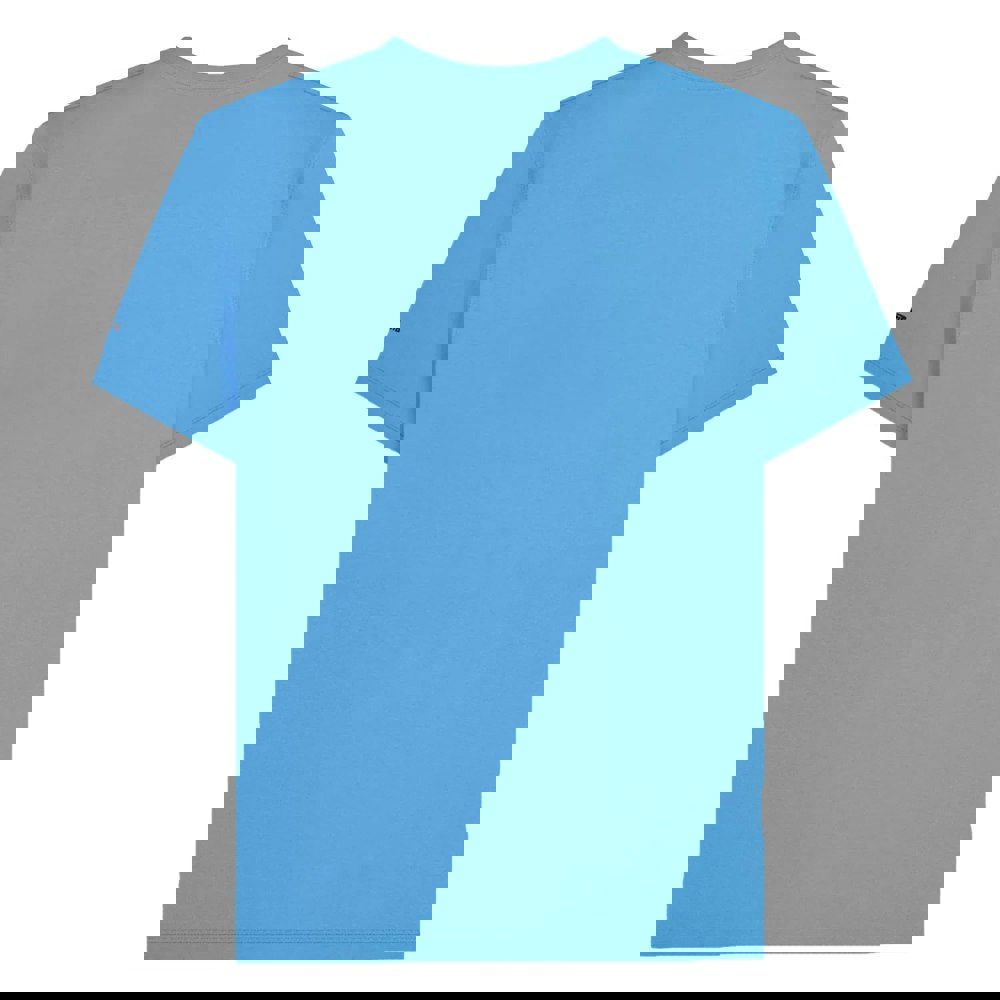 Lambretta Mens SS25 Racing Stripe T-Shirt - Azure Blue