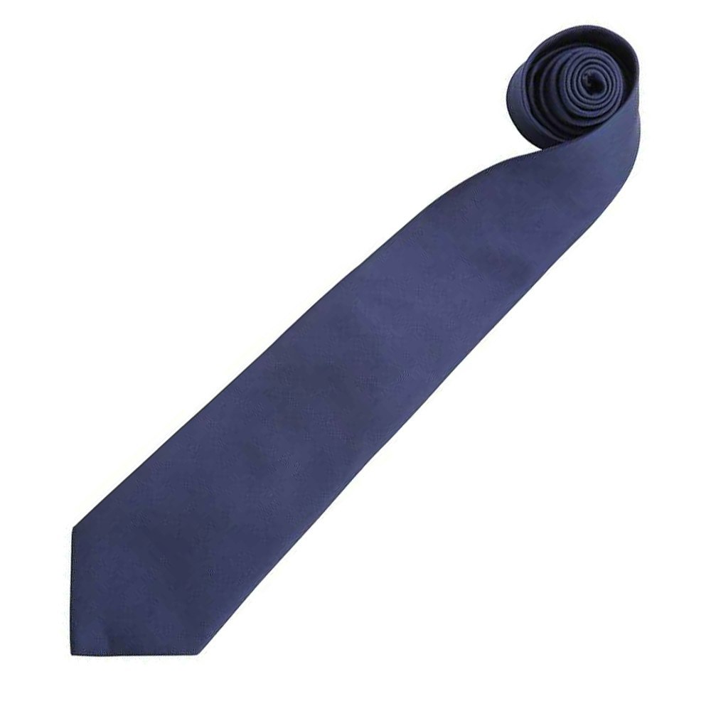 Premier Mens “Colours” Plain Fashion / Business Tie - Navy