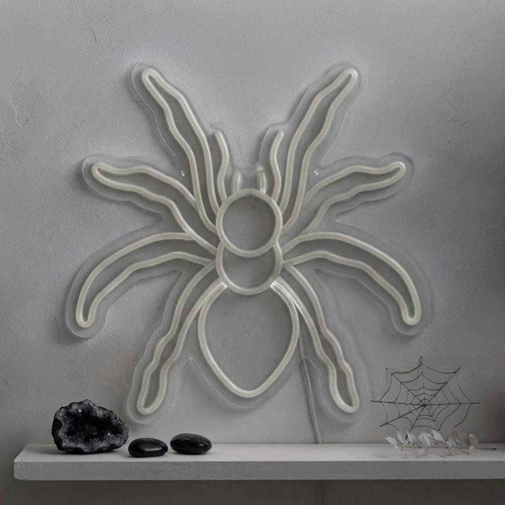 Garden Greatness NeonEsque Spider Halloween LED Wall Light