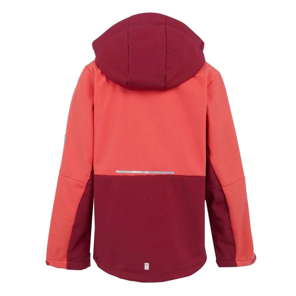 Regatta Childrens/Kids Haydenbury II Soft Shell Jacket - Red Sky/Rumba Red