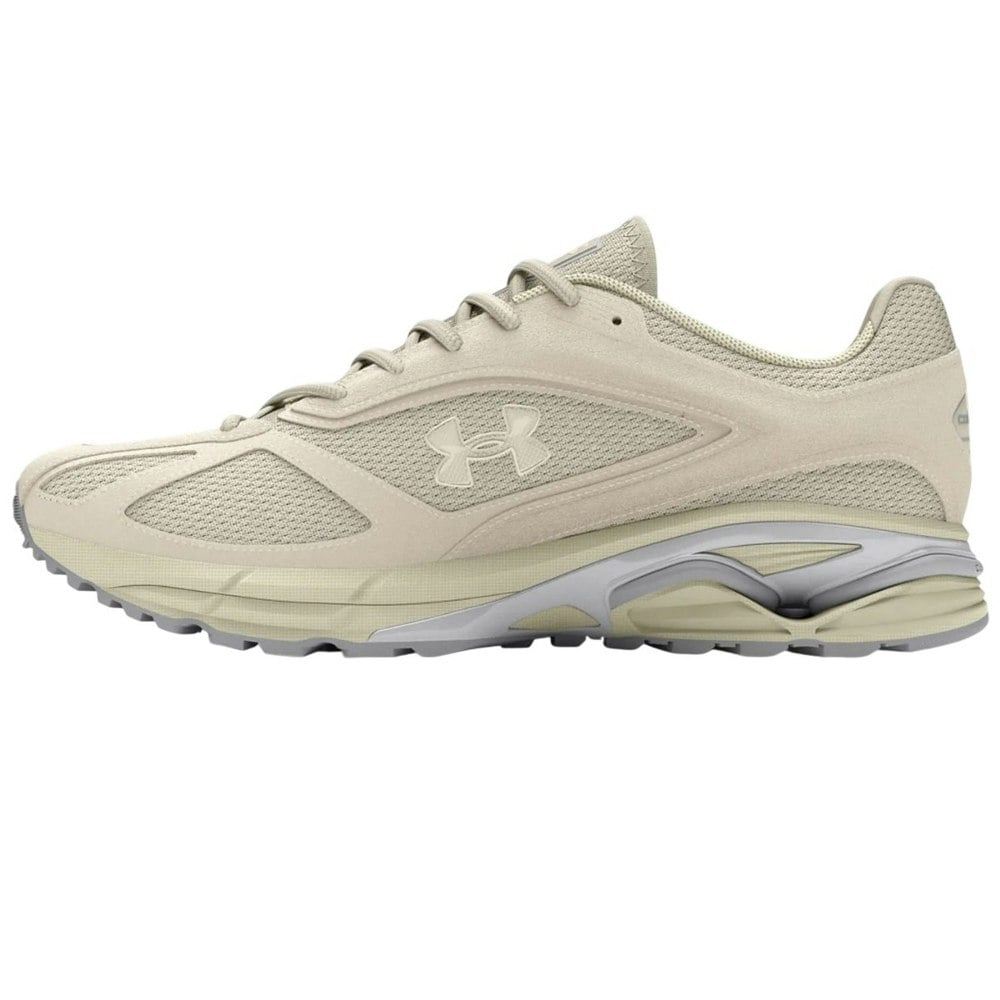 Under Armour Unisex Adult HOVR Apparition Suede Running Trainers - White