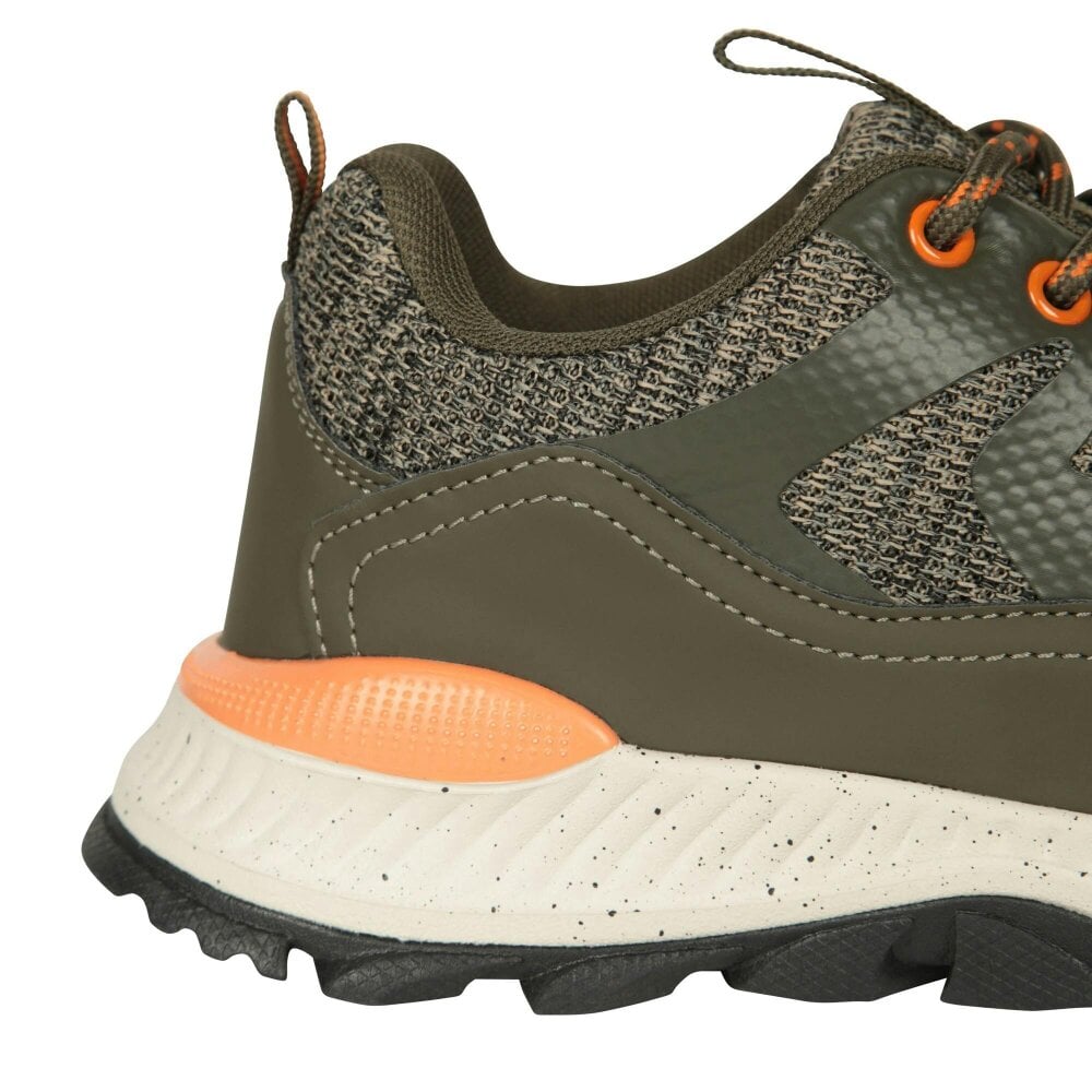 Mountain Warehouse Kids Metro Trainers - Khaki Green