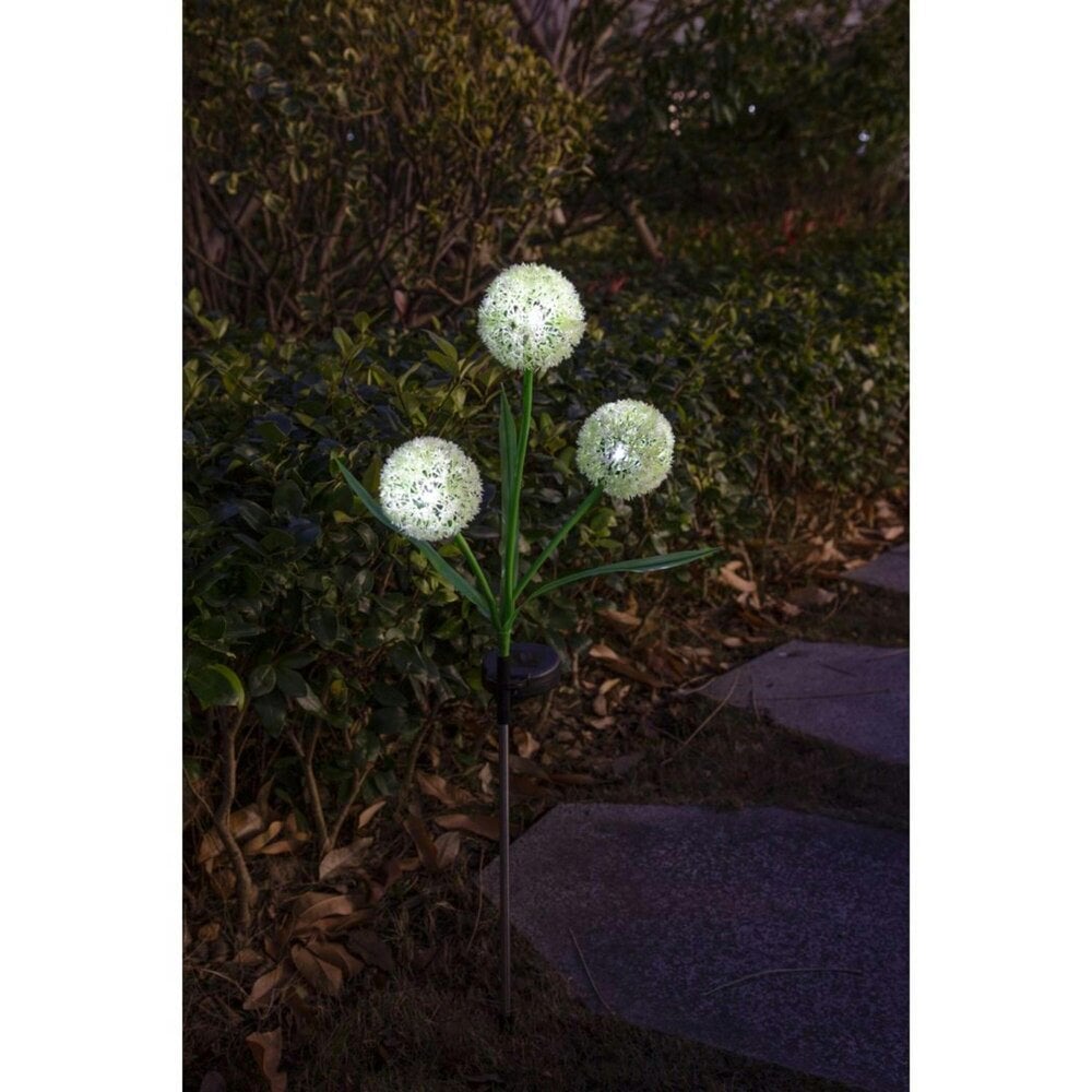 Dyzi Solar Allium Bloom Decorative Yellow Flower Garden Light