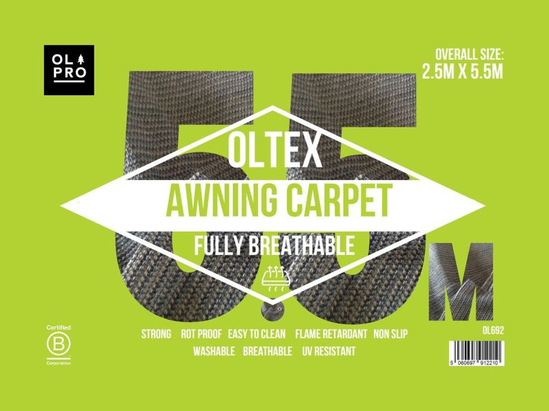 Oltex Breathable Awning Groundsheet 2.5m X 5.5m - Blue OLPRO