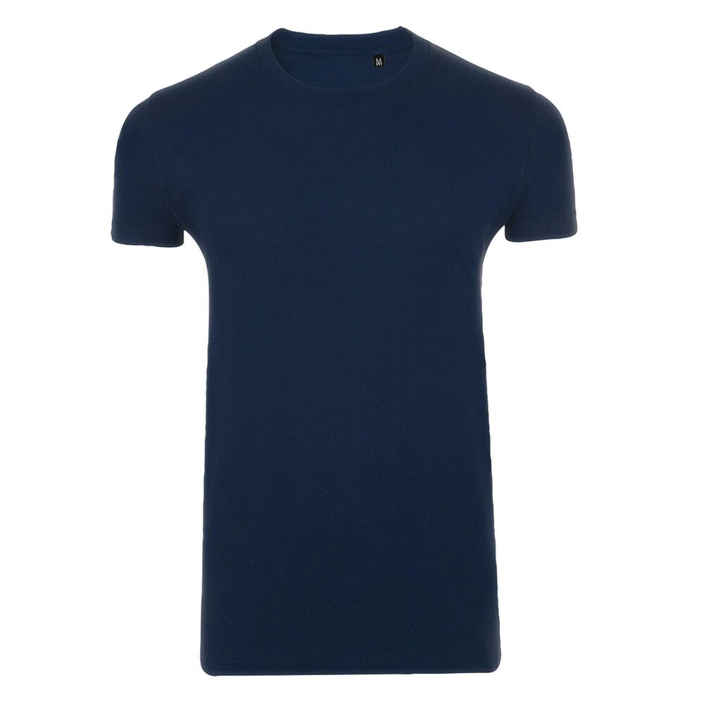 SOLS Mens Imperial Slim Fit Short Sleeve T-Shirt - French Navy - French Navy