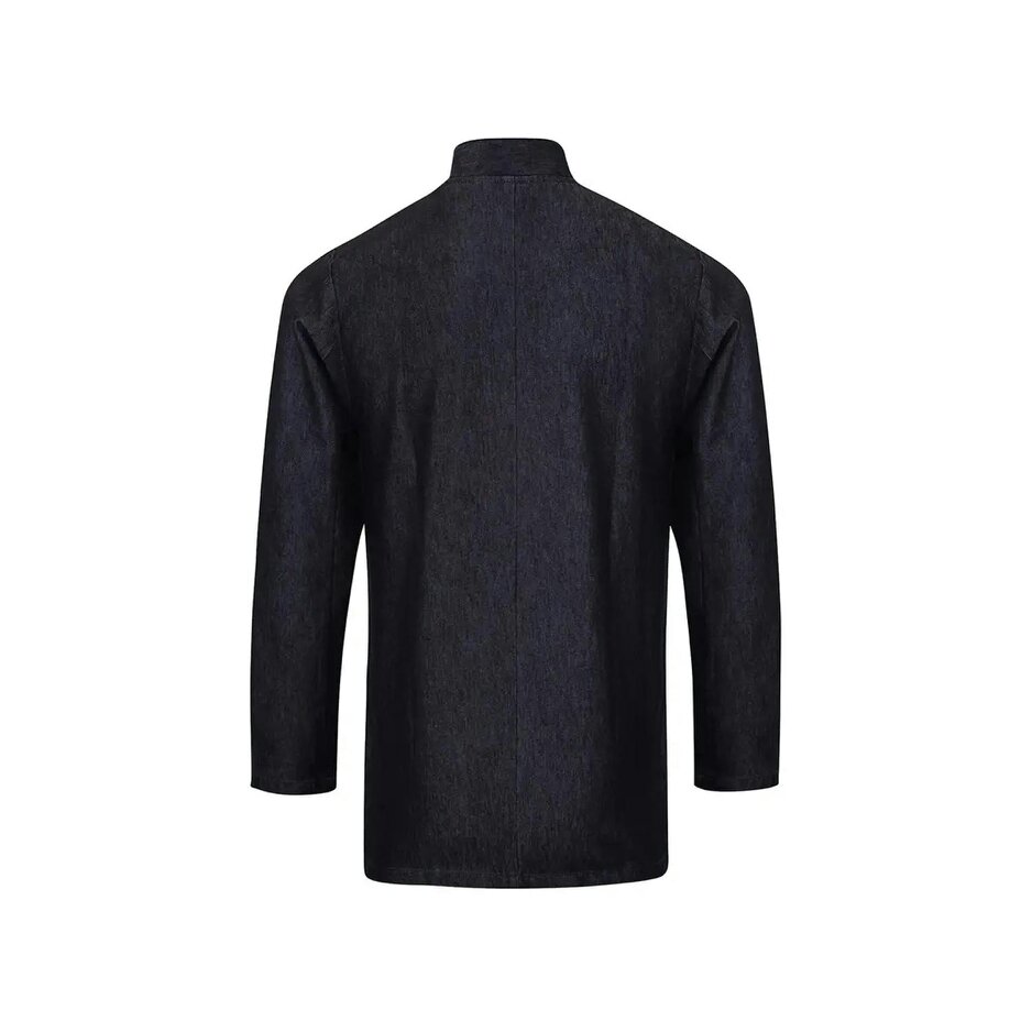 Premier Unisex Denim Chefs Jacket (Pack of 2) - Black Denim