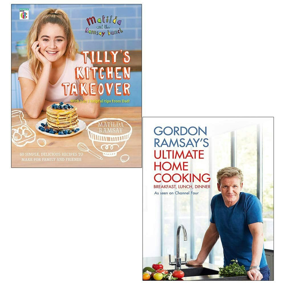 Tillys Kitchen Takeover, Gordon Ramsay Ultimate Home Cooking 2 Book Collection