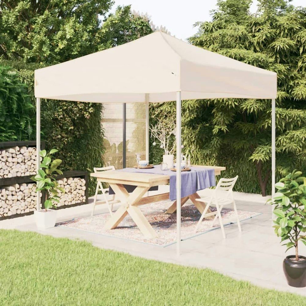 Berkfield Folding Party Tent Cream 3x3 m