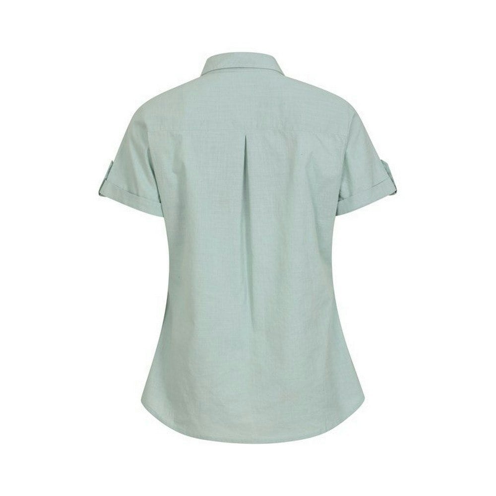 Mountain Warehouse Womens/Ladies Coconut Short-Sleeved Shirt - Mint