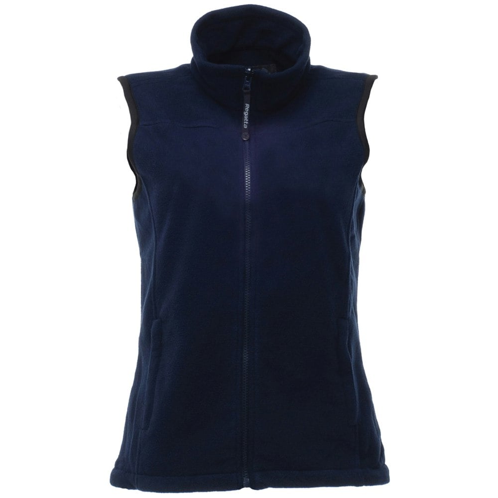 Regatta Womens Haber II 250 Series Anti-pill Fleece Bodywarmer / Sleeveless Jacket - Dark Navy