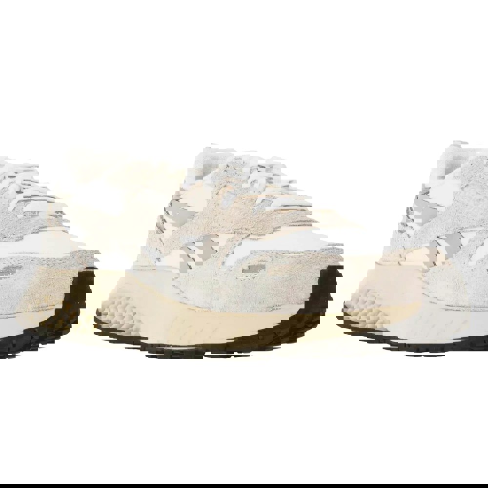 Reebok Leather Hexalite Trainers - White/Grey