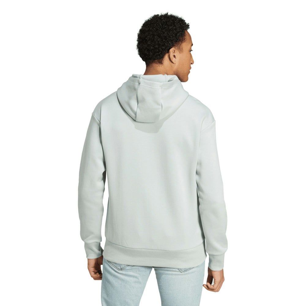 Adidas Mens Future Icons Badge Of Sport Hoodie - Silver