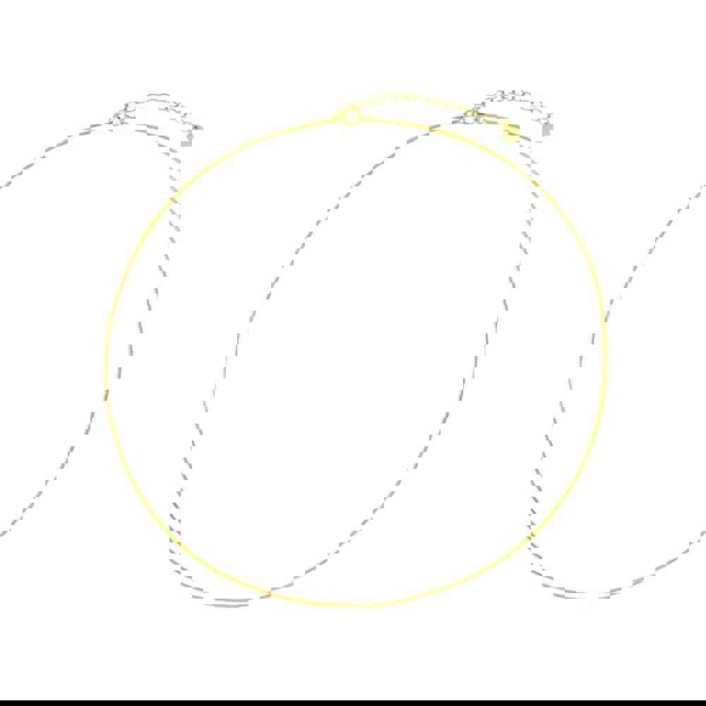 Gold Trip Skinny Herringbone Chain Necklace