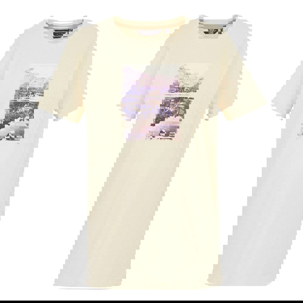 Regatta Womens/Ladies Filandra IX Photograph T-Shirt - Light Vanilla