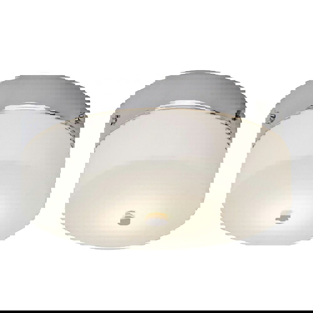 1 Bulb Flush Light Low Ceiling Polished Chrome LED GX53 9W Bulb Loops