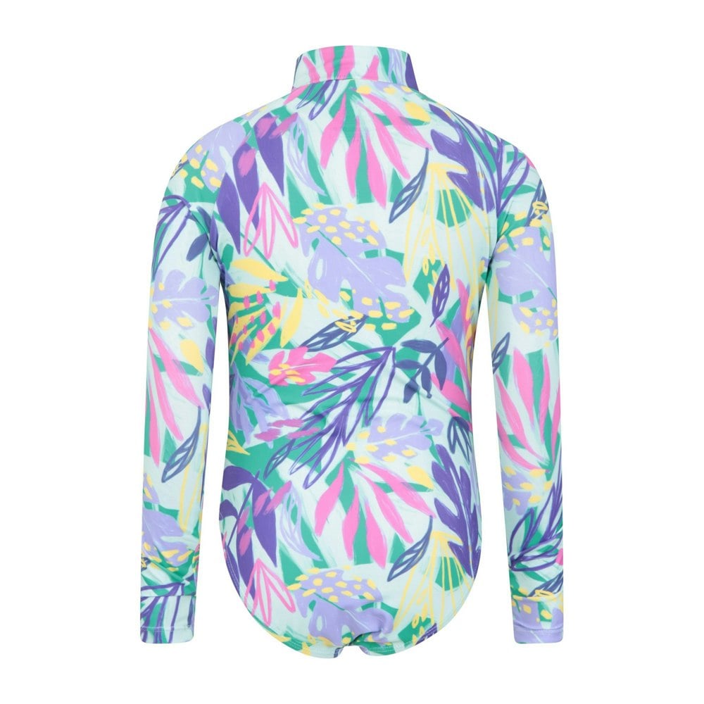 Mountain Warehouse Kids Mira Rash Guard Swimsuit - Multicoloured