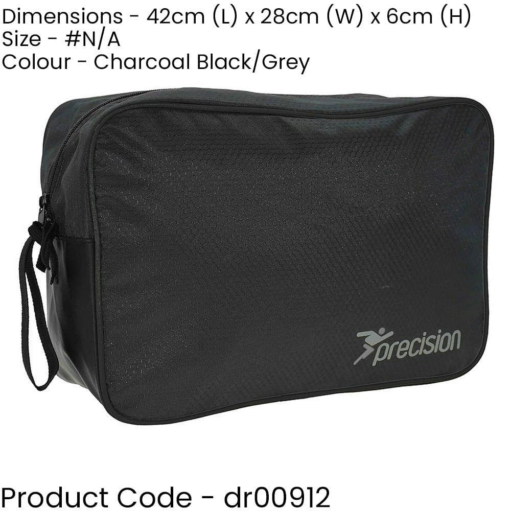 35x13x24cm Goalkeeping Glove Bag - BLACK/GREY - 2-3 Pairs Shinguards Kit Storage