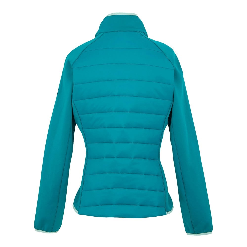 Regatta Womens/Ladies Clumber V Hybrid Jacket - Exotic Plume/Icy Morn