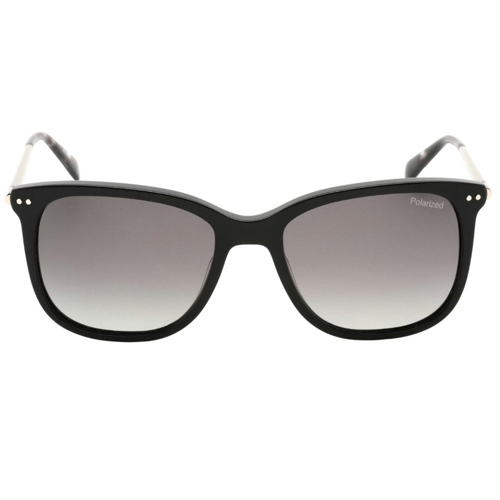 Banana Republic Grey SF Polarized Lens Black Sunglasses One Size