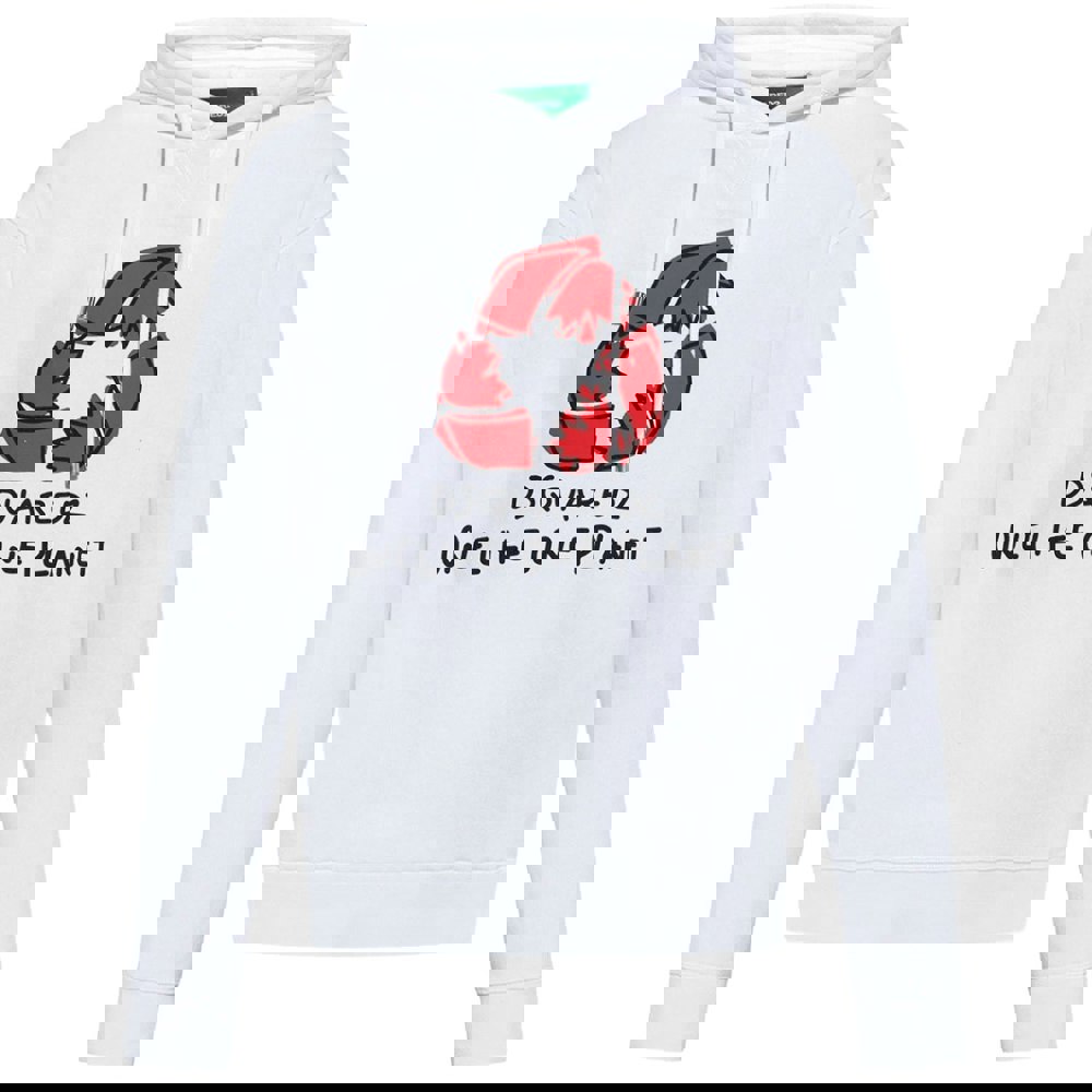 Dsquared2 One Life one Planet White Hoodie S