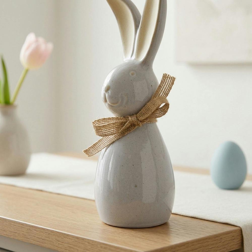 Garden Greatness Springtime Decorative Bunny Bow