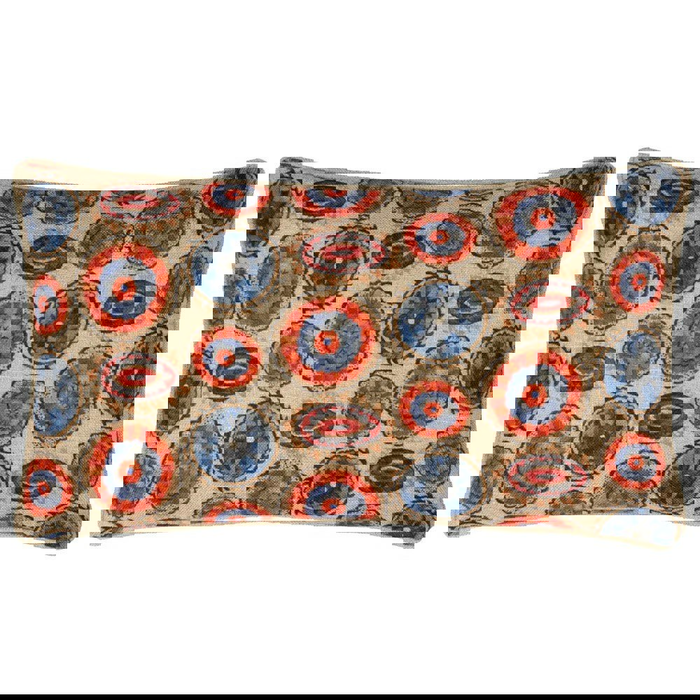 Wylder Akamba Tribal Rectangular Cushion Cover - Natural
