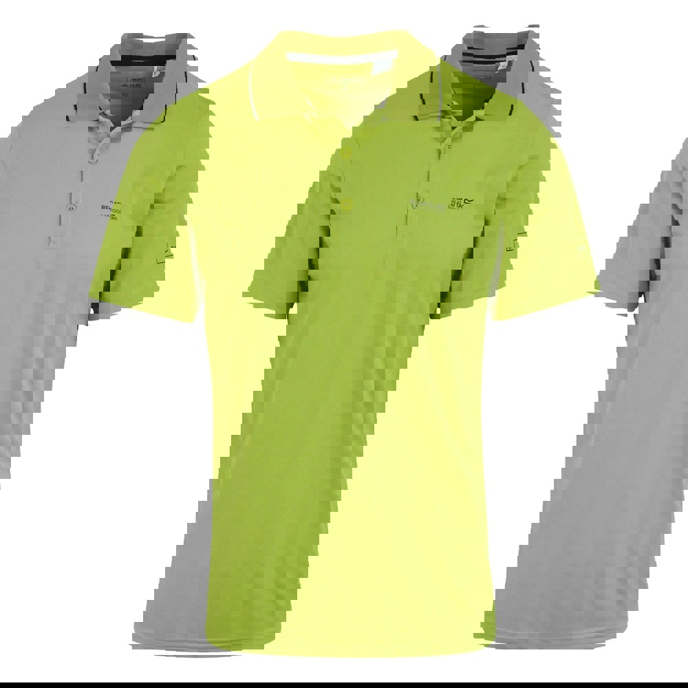 Regatta Mens Maverick V Active Polo Shirt - Grenoble Green