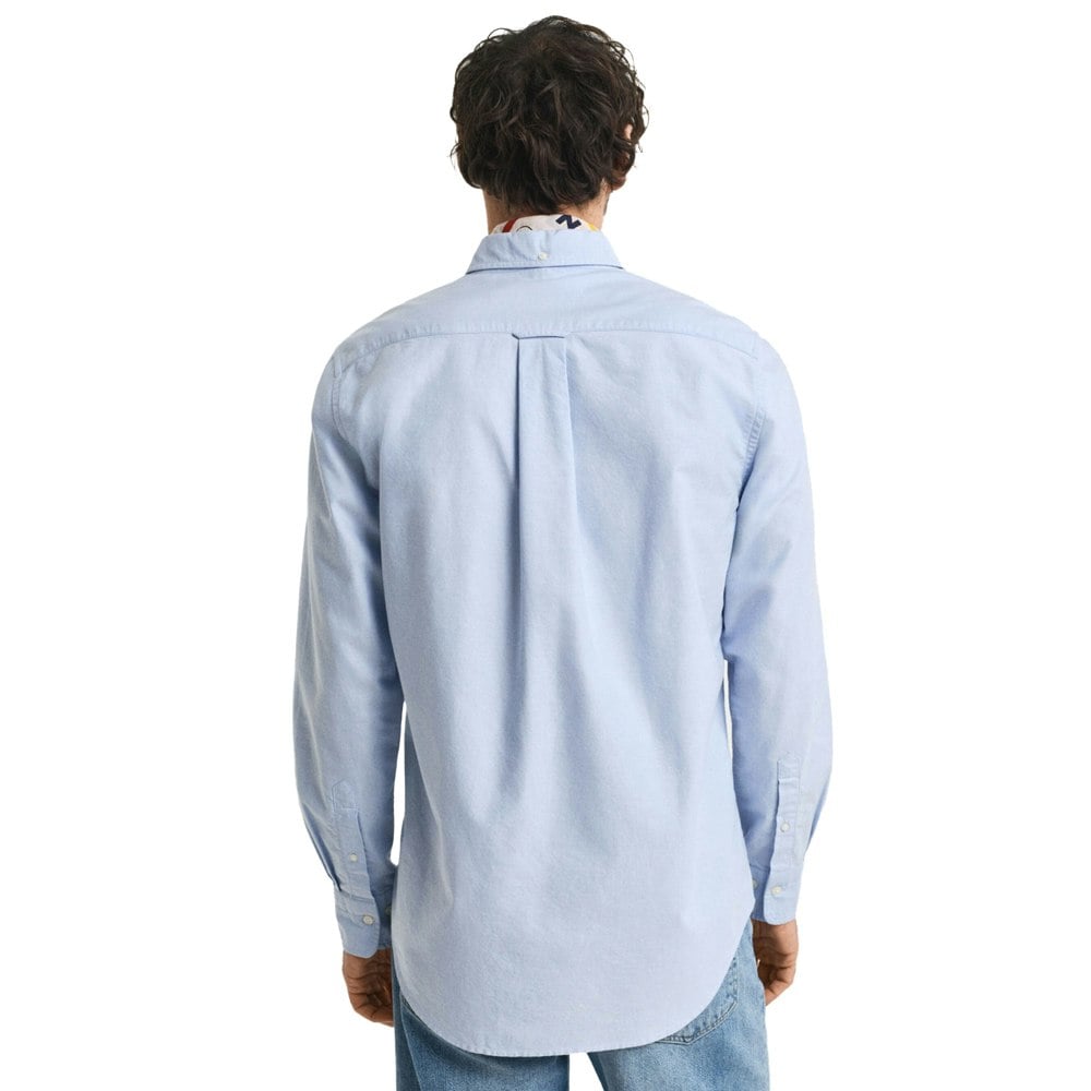 Gant Mens Archive Shield Oxford Regular Shirt - Blue