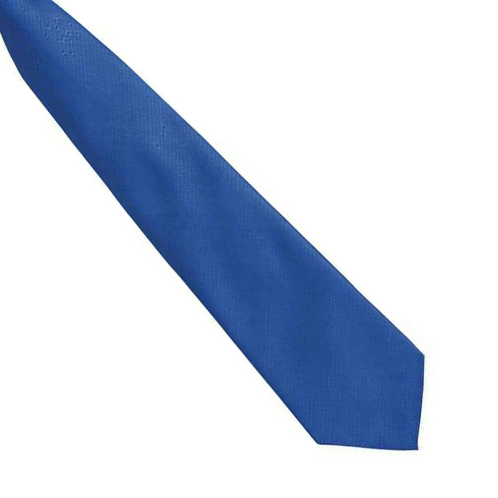 Premier Mens Fashion ”Colours” Work Clip On Tie - Royal